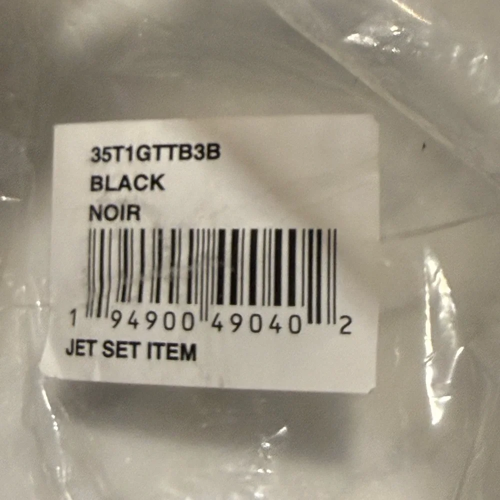 Michael Kors Jet Set Backpack Black MK Signature Gold Hardware New - Picture 11 of 11